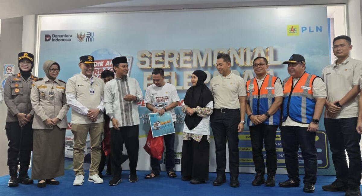 Program Mudik Gratis Aman Sampai Tujuan, PLN Berangkatkan 500 Pemudik dari Makassar