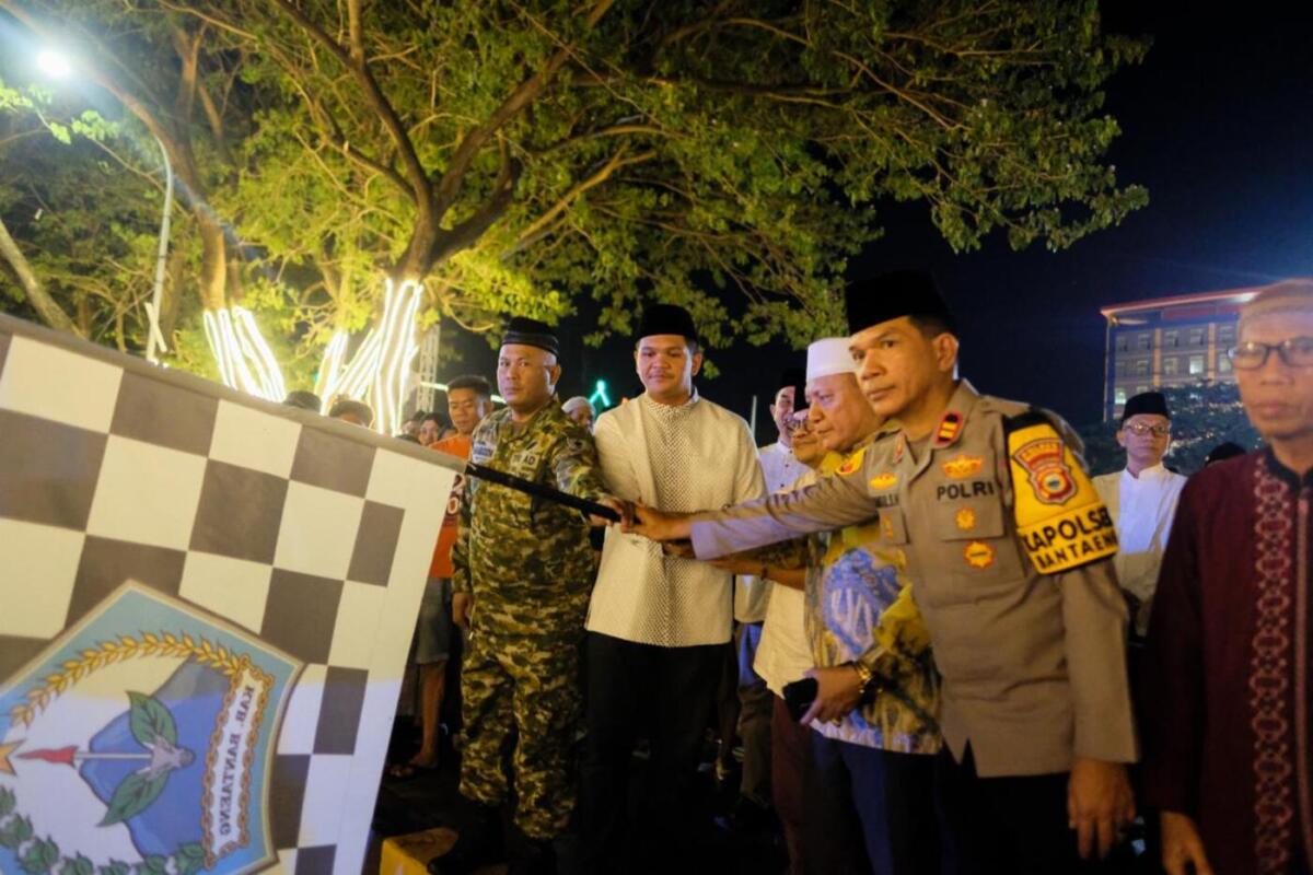 Lepas Lomba Takbiran, Bupati Minta Pererat Silaturrahmi