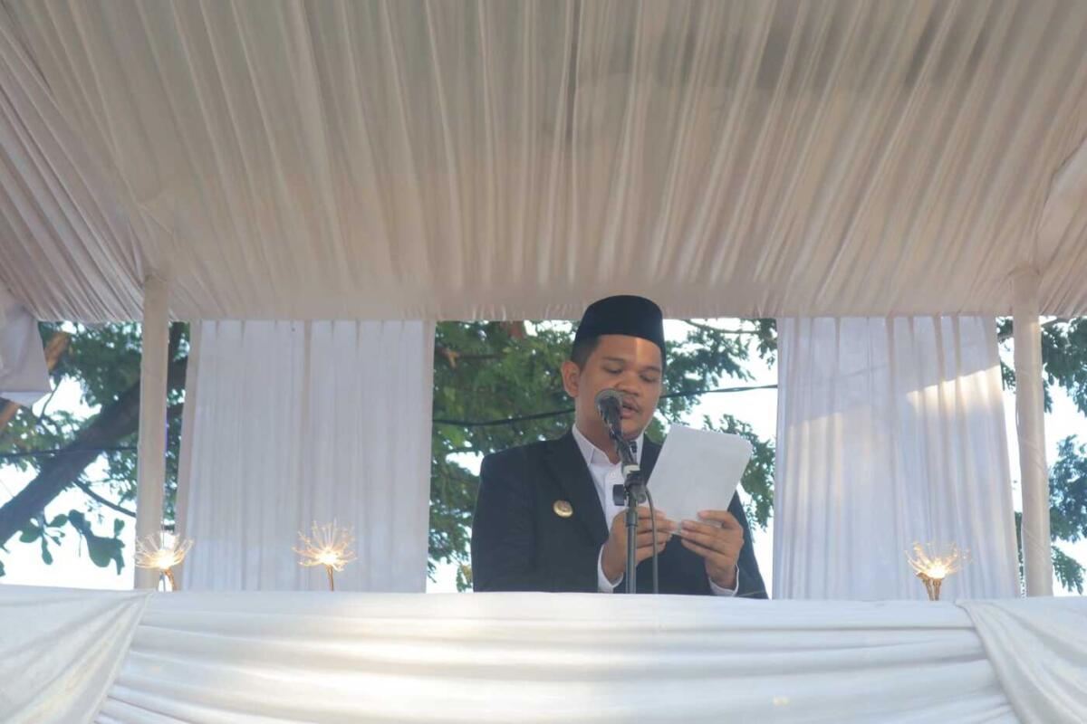 Idul Fitri Bersama Masyarakat, Bupati Ajak Warga Saling Memaafkan