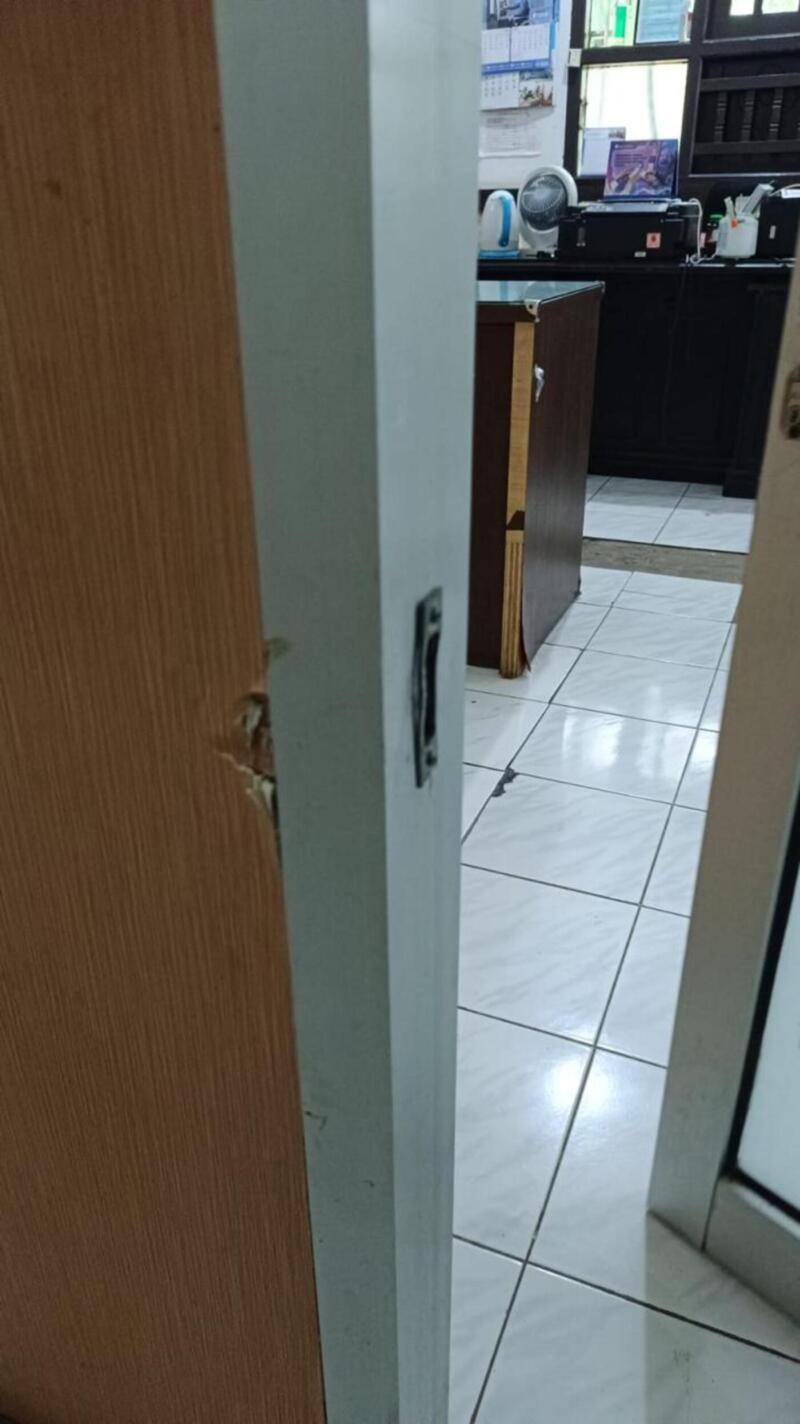 Kantor Diskominfo SP Sulsel Dibobol Maling