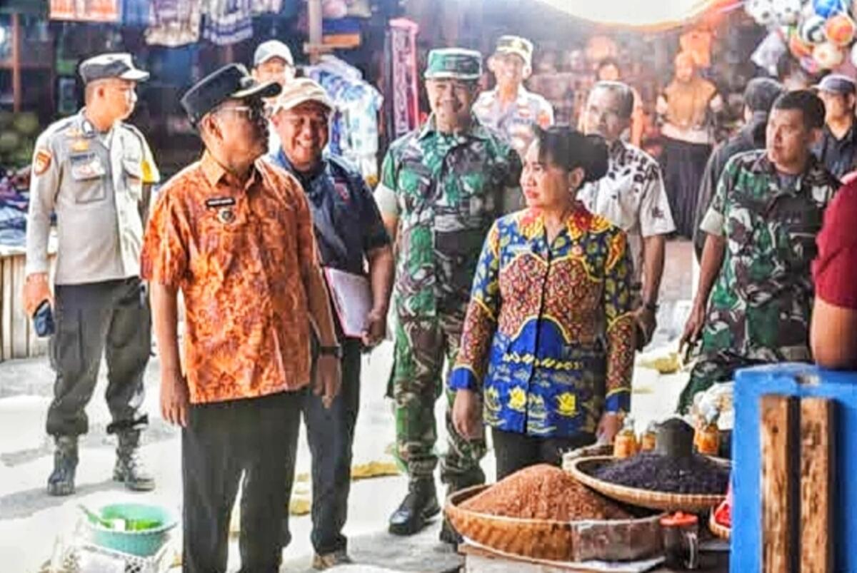TPID Sidak di Pasar Makale
