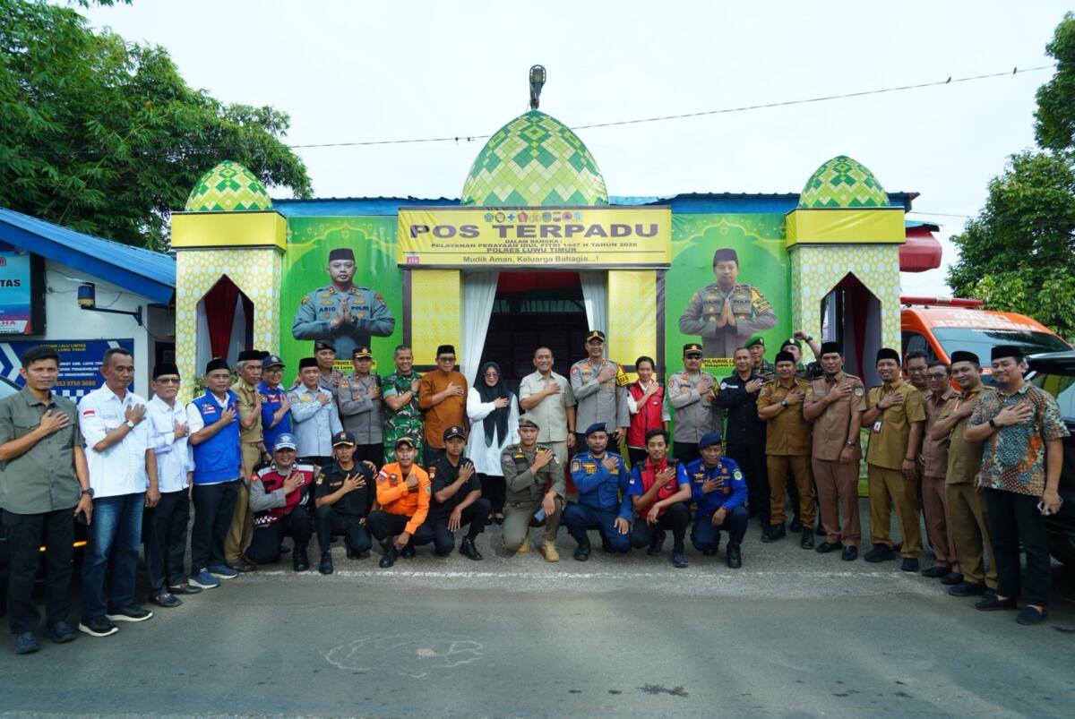 Bupati-Wabup Pantau Pos Operasi Ketupat 2026