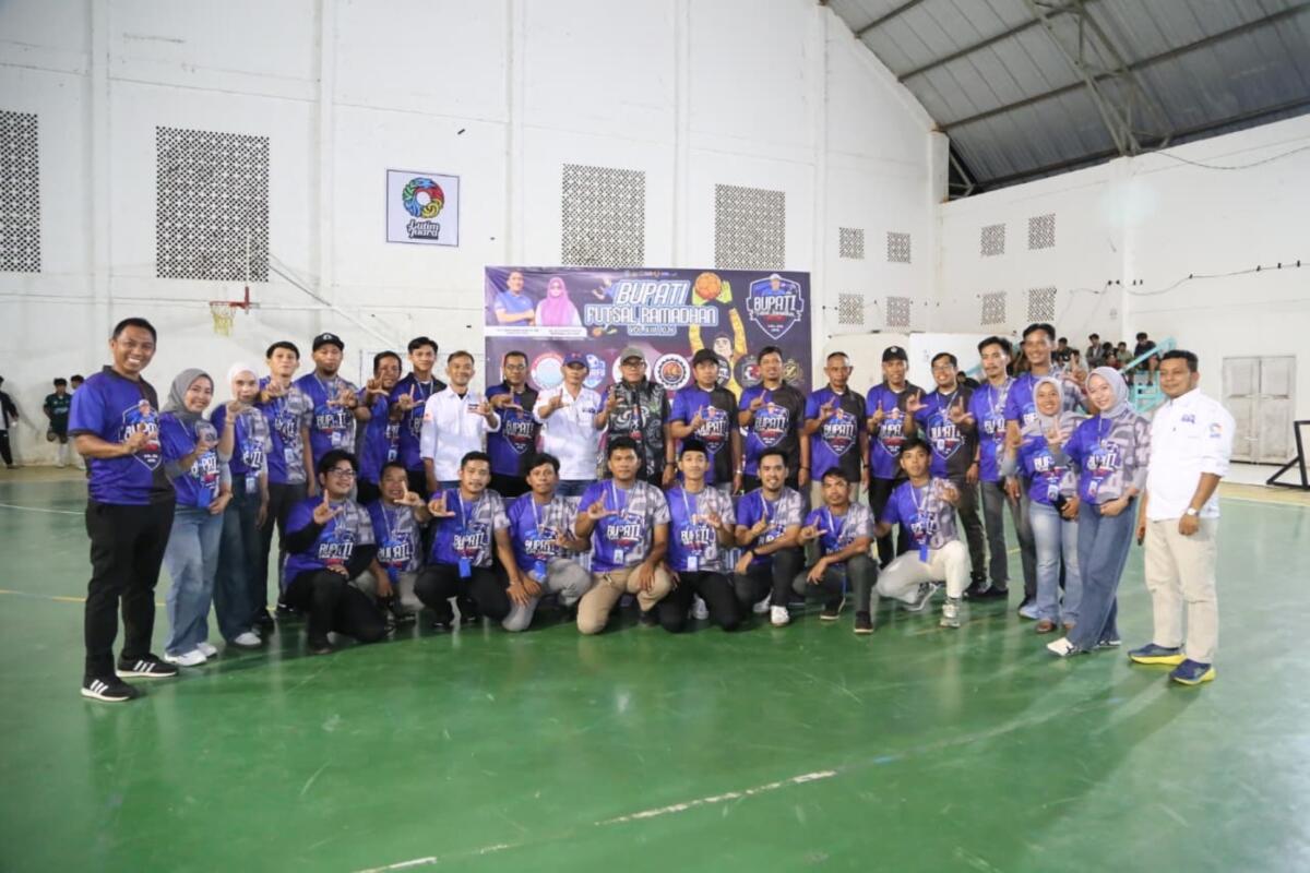 24 Tim Ramaikan Bupati Futsal Ramadan XIII