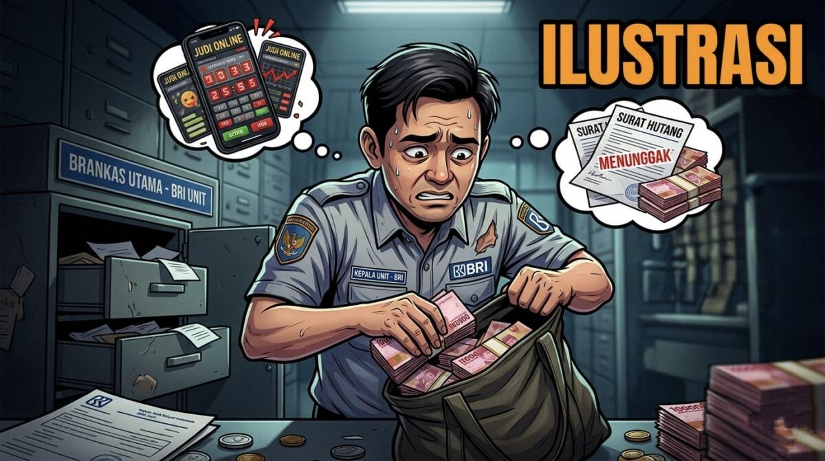 Tangan Kepala Unit Tak Pilih Status, Uang Brankas BRI Sinjai Raib Diduga untuk Utang dan Judi Online