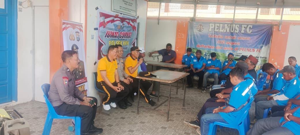 Polsek KPN Serap Aspirasi TKBM: Program Jumat Curhat Terbaru