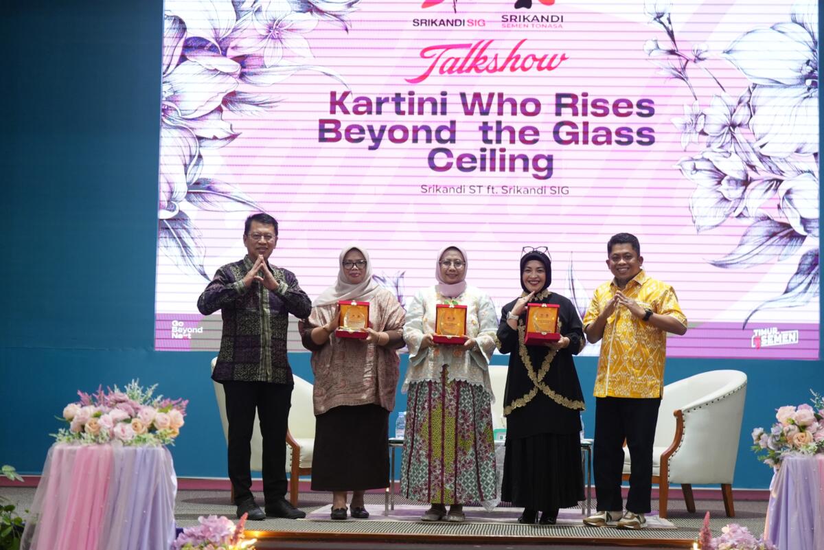 Kolaborasi Srikandi Semen Tonasa dan SIG Bahas ‘Kartini Who Rises Beyond the Glass Ceiling’