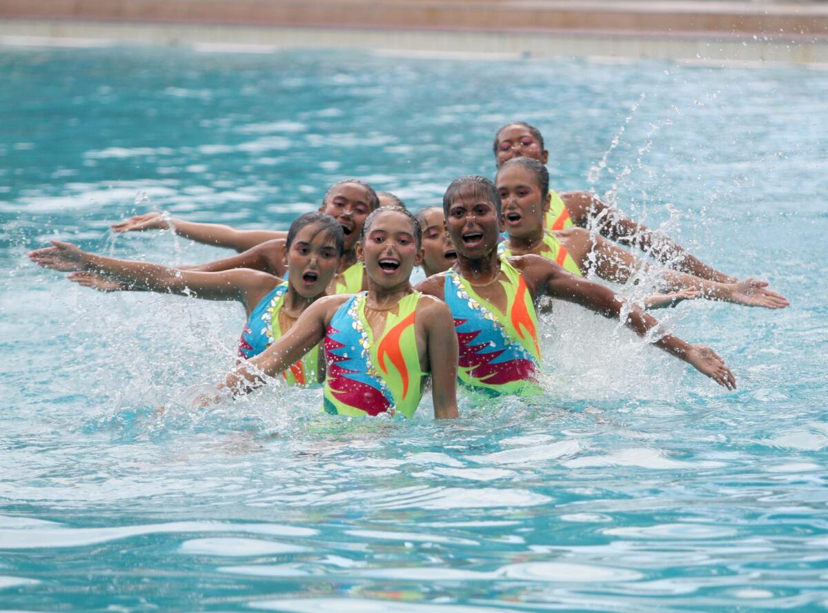 Dibiayai Ketua Akuatik Indonesia Sulawesi Selatan, Tim Renang Artistik Tetap Berlaga di Kejuaraan Dunia di China