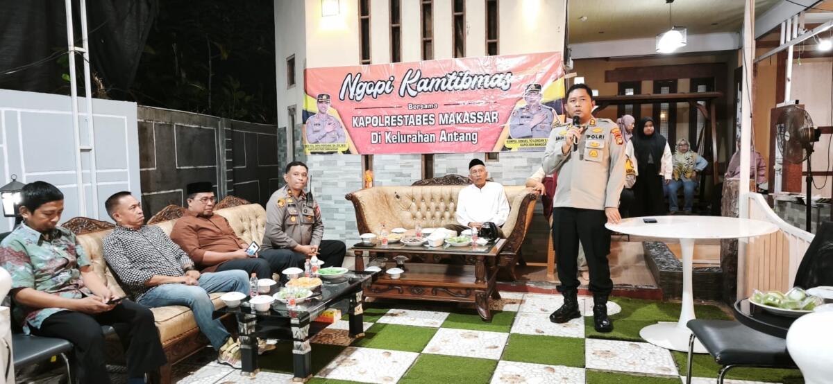 Ngopi Kamtibmas Manggala, Isu Narkoba dan Geng Motor Jadi Sorotan