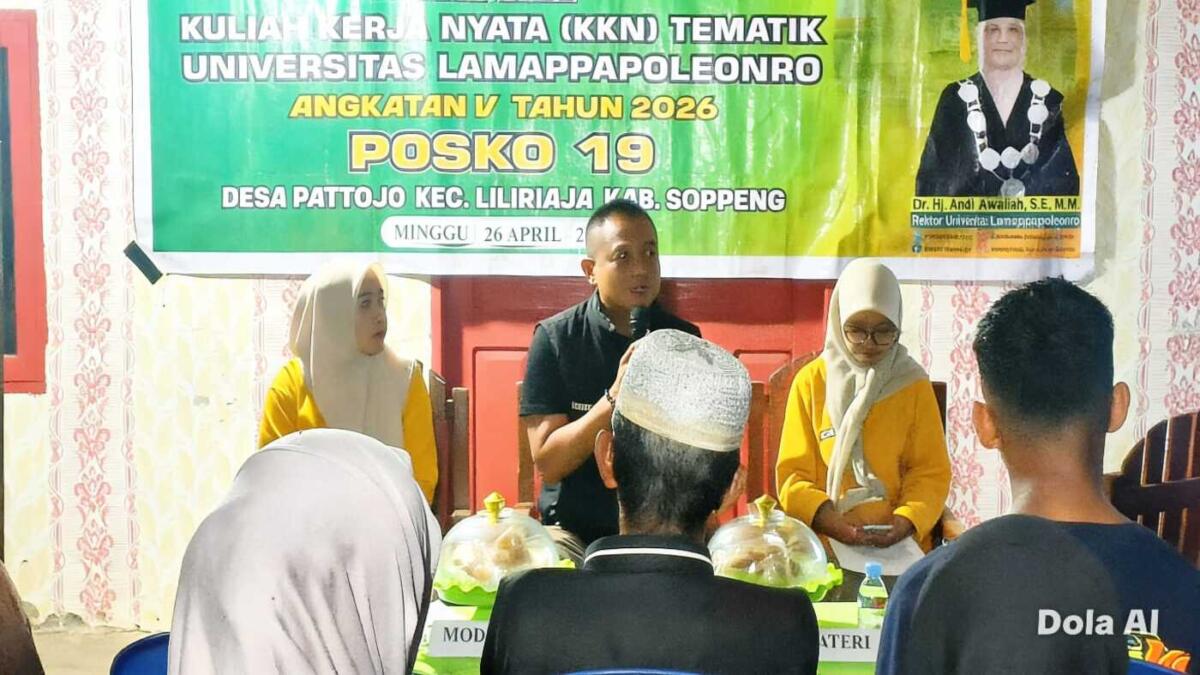 Polisi dan Mahasiswa KKN Gelar Binluh Narkoba