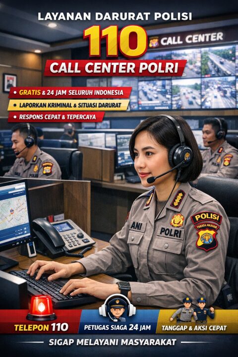 Call Center 110: Layanan Polisi Cepat di Ujung Baru