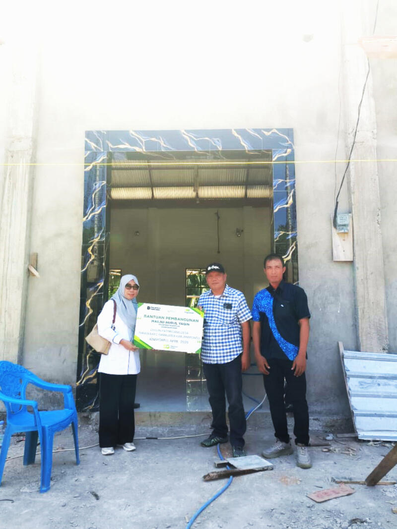 Pegadaian Dukung Pembangunan Masjid Nurul Yaqin Jeneponto