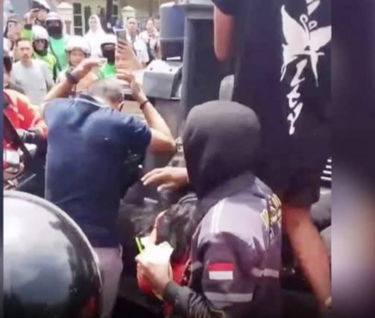 Pelaku Penganiaya Pengemudi Ojol Wanita Diamankan