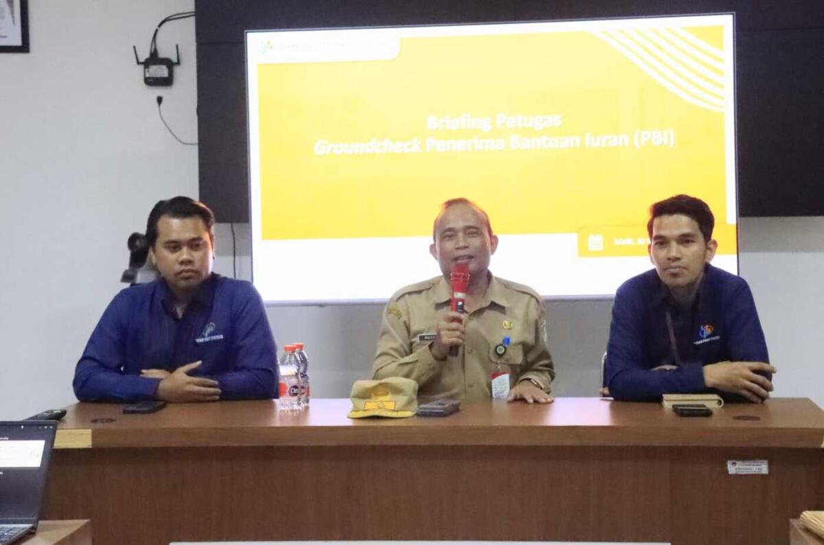 PKH Sosialisasi Groundcheck PBI 34 Pendamping Ikuti Pelatihan