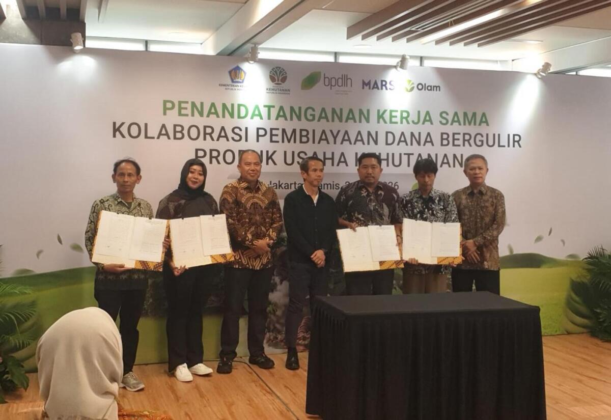 BPDLH-Mars: Kerja Sama Dana Bergulir untuk Petani Hutan