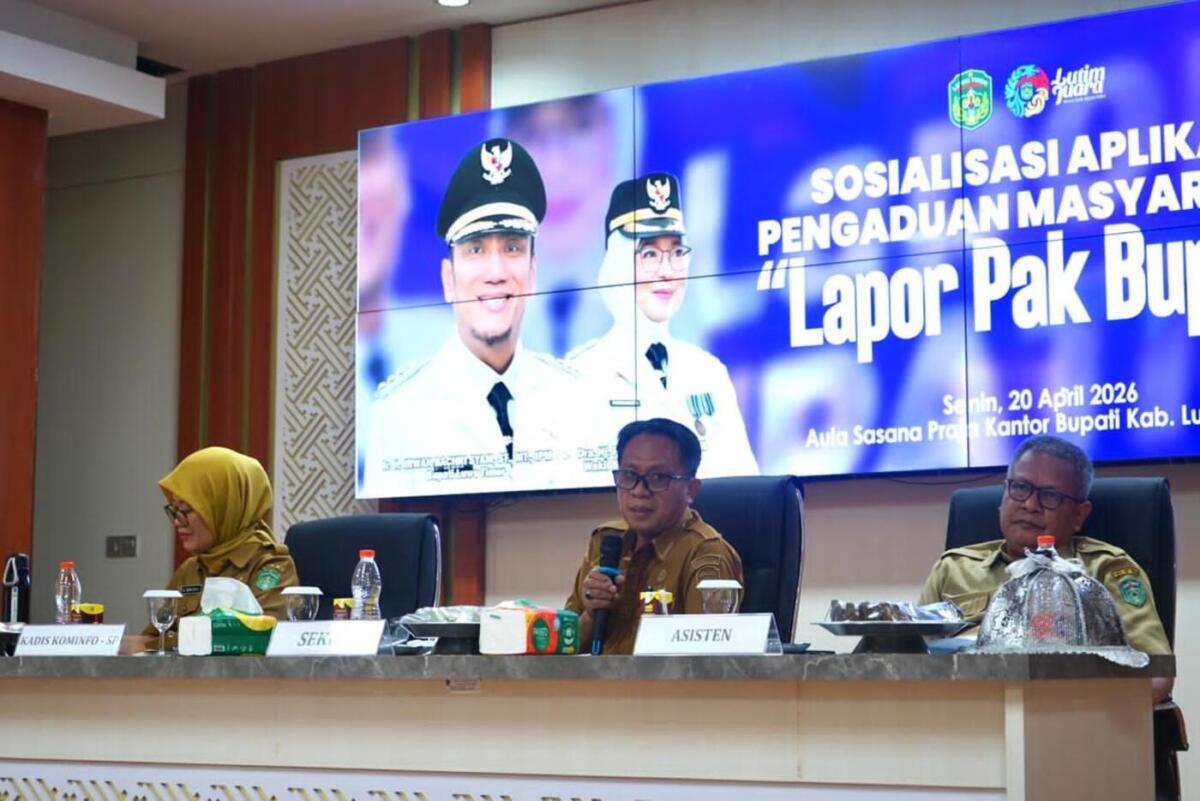 Kominfo-SP Sosialisasi “Lapor Pak Bupati”