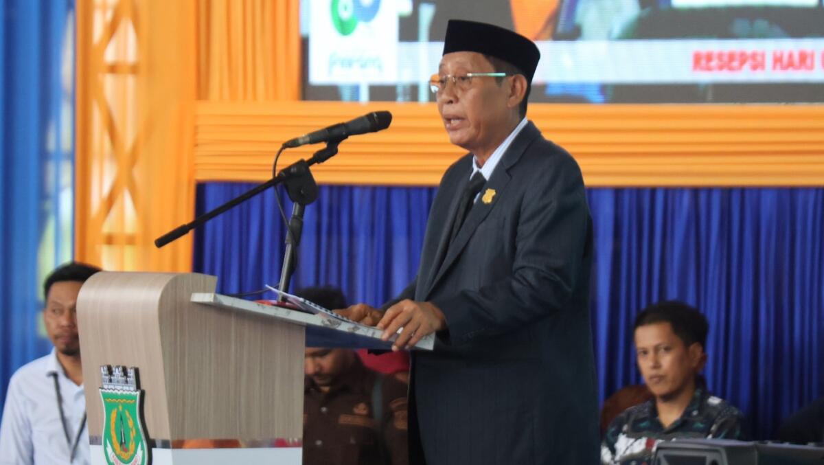 Ketua DPRD Bacakan Sejarah Singkat Pinrang