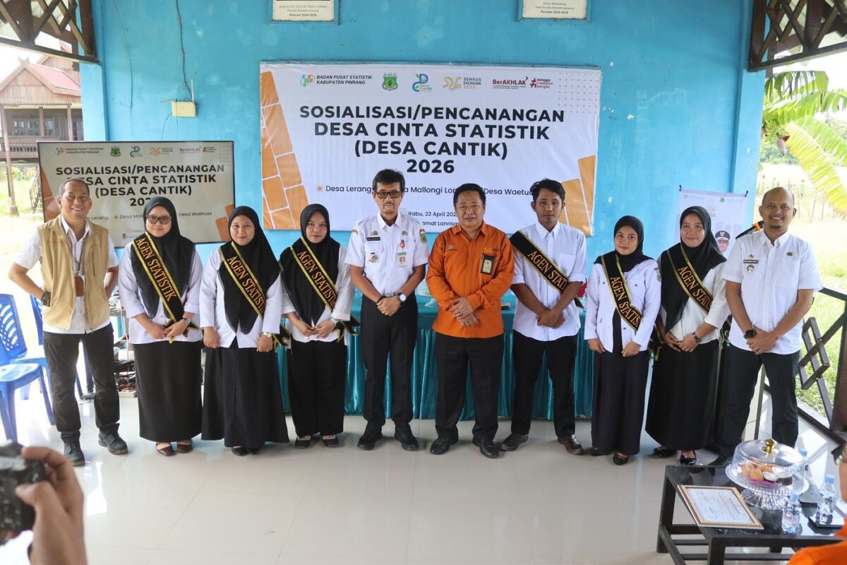 Desa Cantik Pinrang: 3 Desa Jadi Fondasi Data Akurat