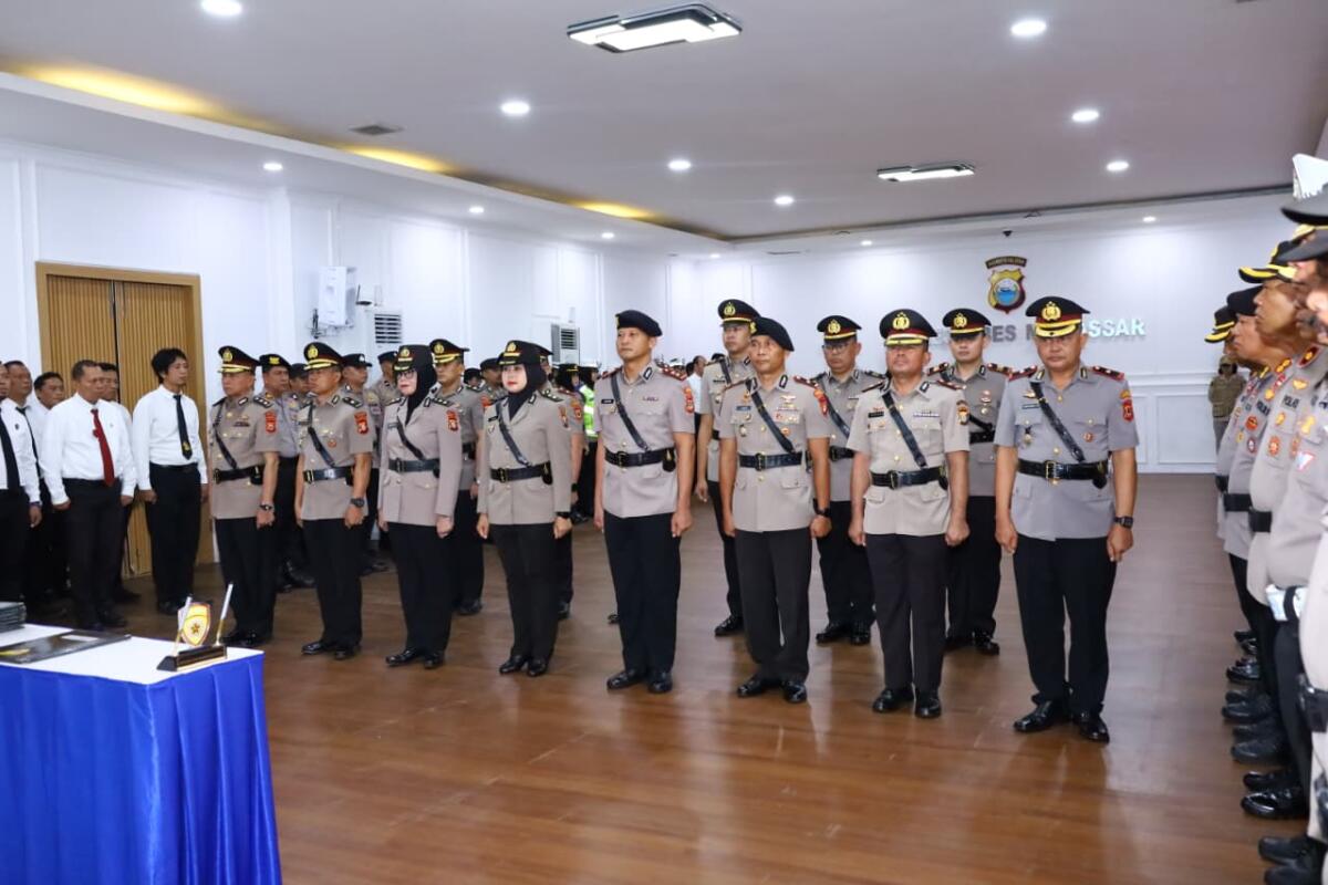 Sejumlah Jabatan Strategis Resmi Berganti di Polrestabes