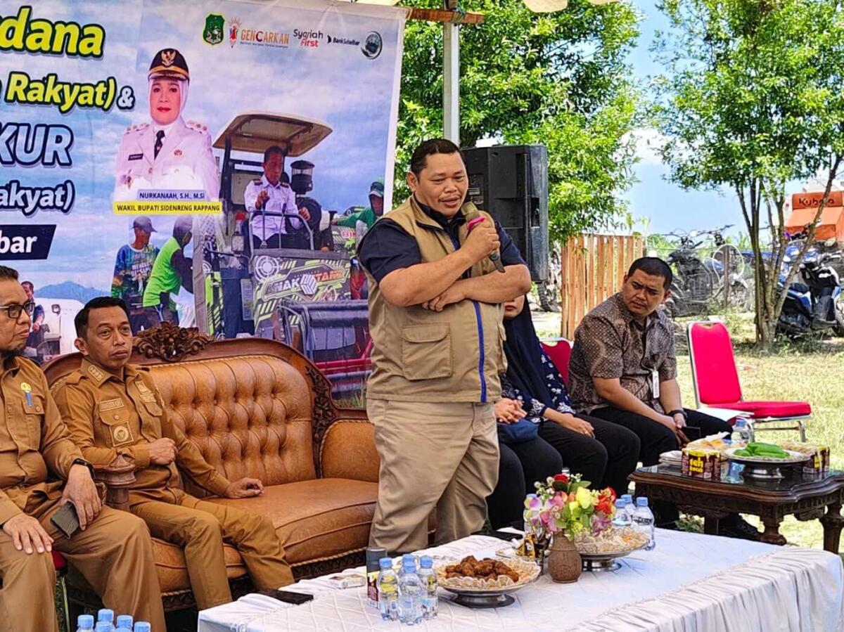 Sidrap Terbaik II Nasional Penyerapan Beras Petani