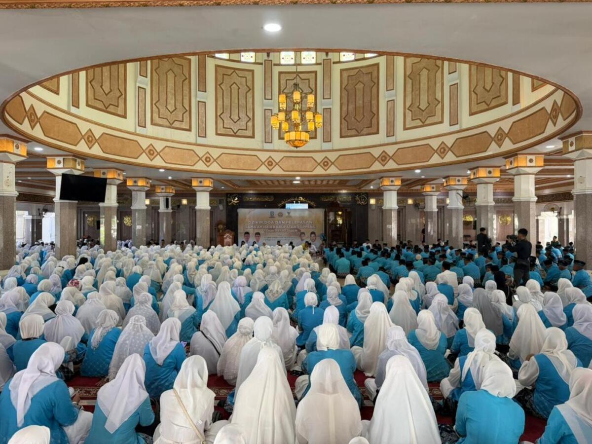 Haji Soppeng 2026: Doa Bersama untuk Jamaah di Masjid Agung