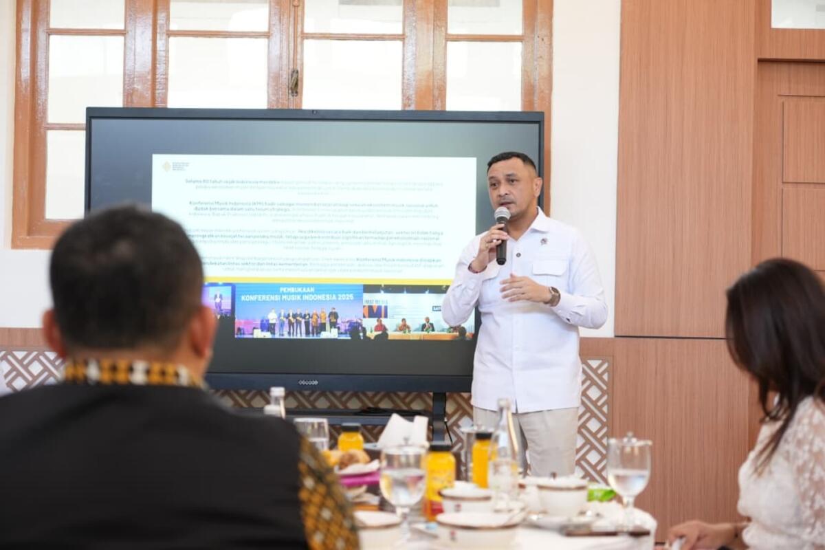 Wamen Kebudayaan Giring Ganesha Pilih Makassar Tuan Rumah KMI