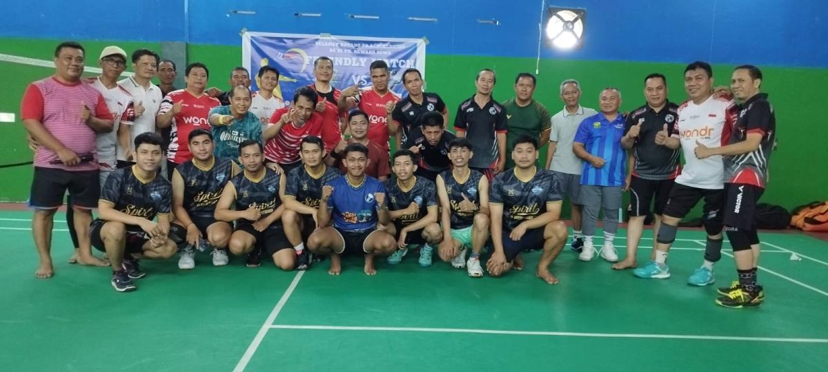 PB Rewako Gowa Gelar Eksebisi Persahabatan Bersama PB BrotherHood BC Makassar