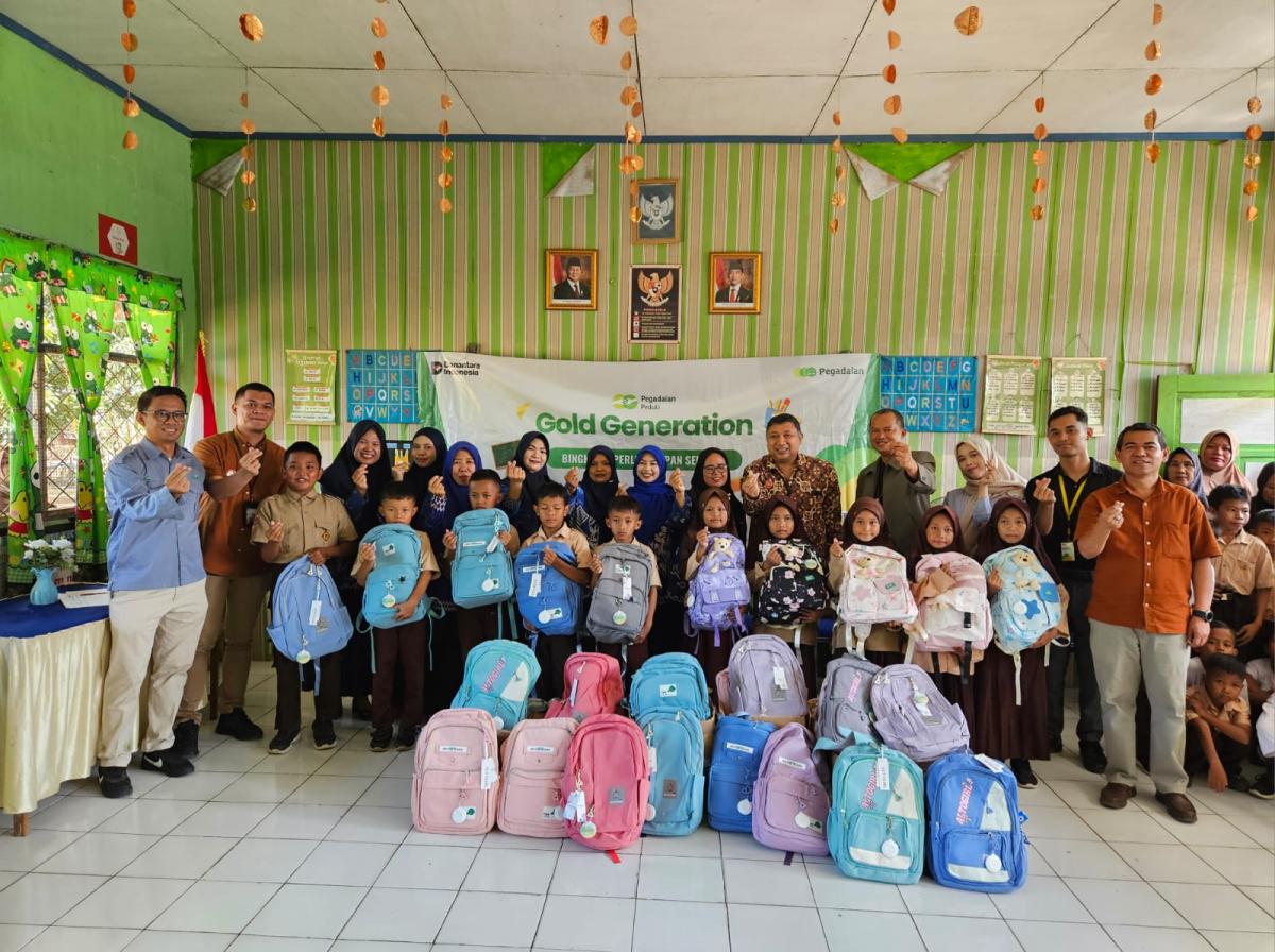 PT Pegadaian Kanwil VI Sulselbarra Maluku Dukung Pendidikan melalui Program ESG ‘Gold Generation’