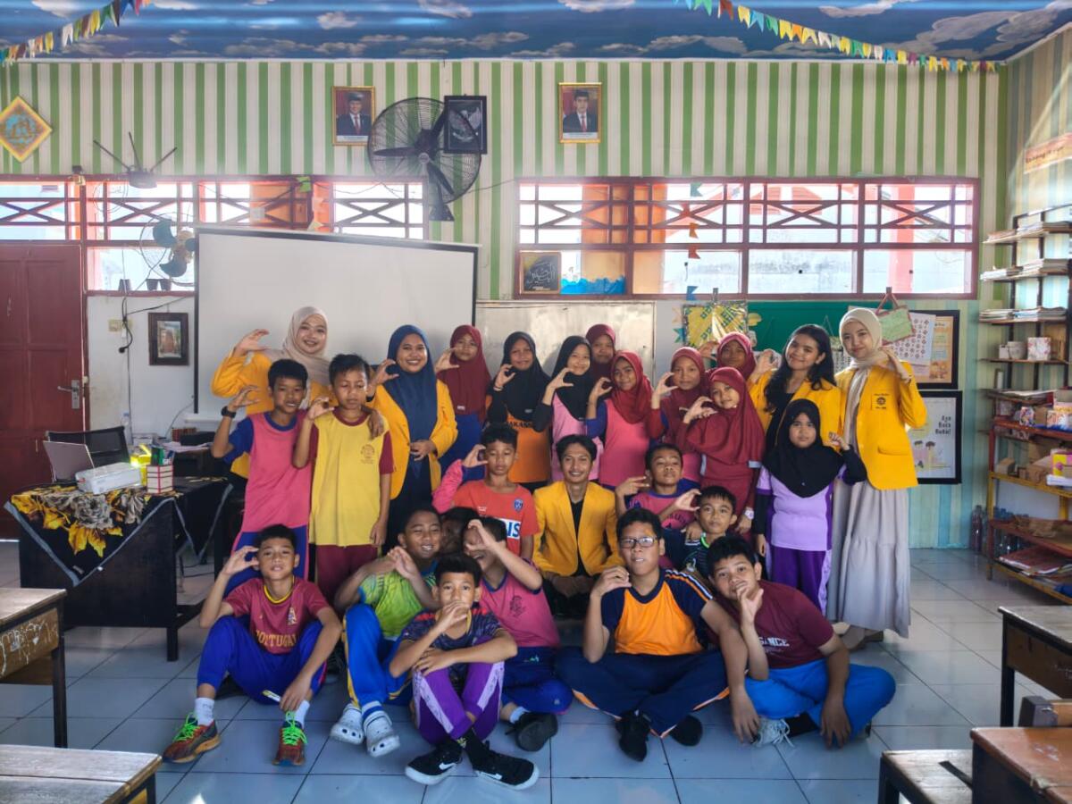 Mahasiswa PPs BK UNM Hadirkan Sekolah Sehat Psikososial Spiritual di SD Inpres Tabaringan 1