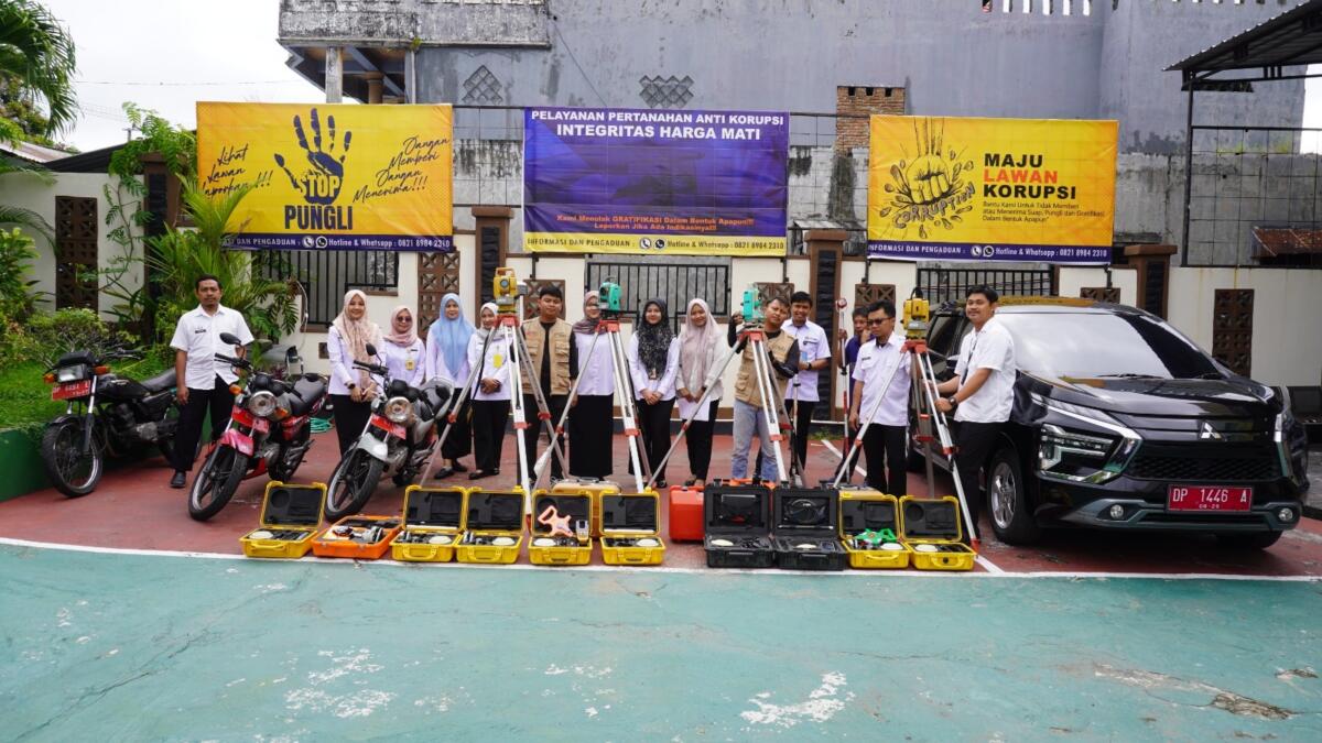 Kantor Pertanahan Gelar Apel Kendaraan Dinas untuk Akuntabilitas