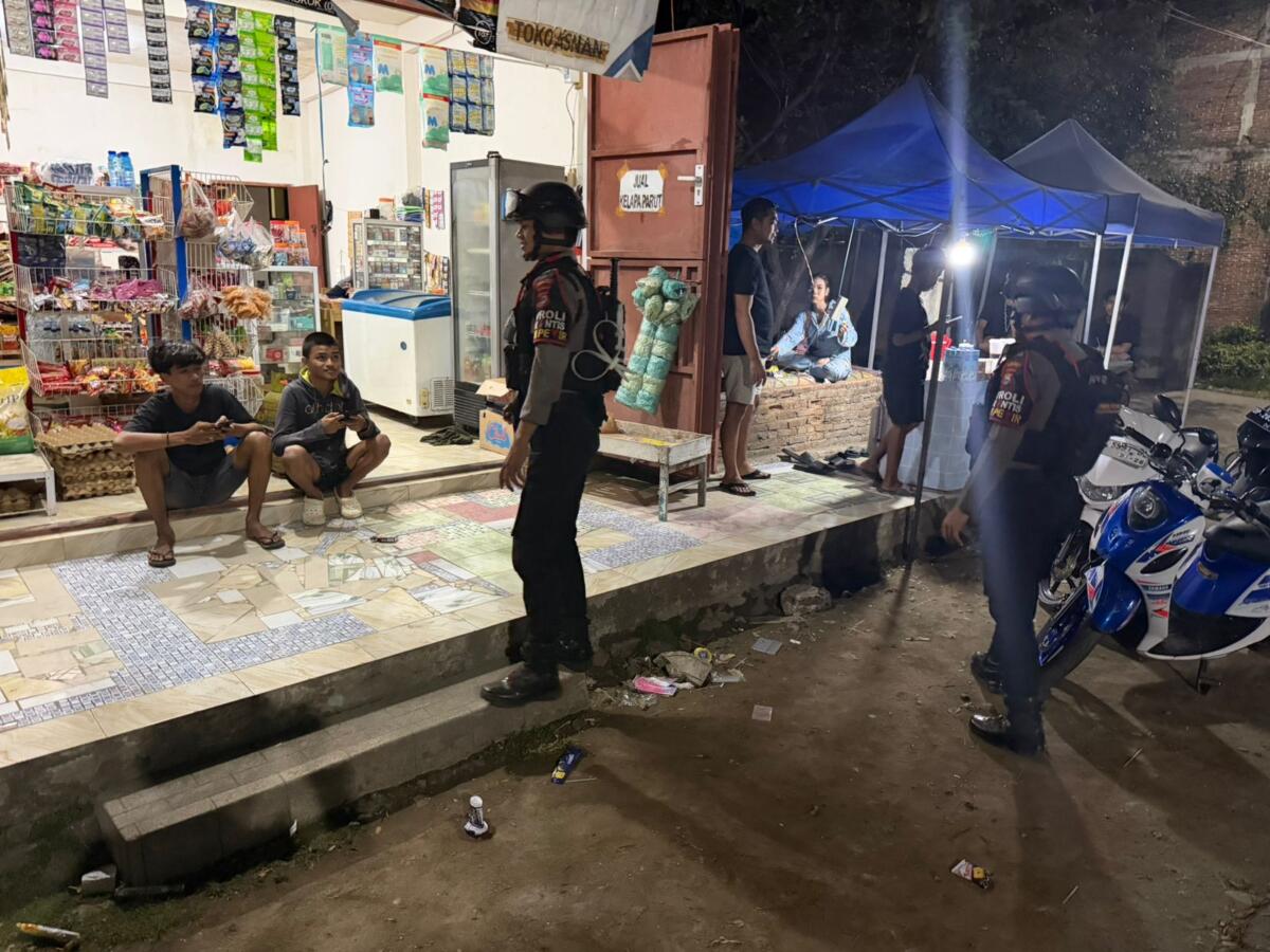 Patroli Perintis Presisi Sat Samapta Polres Pinrang Intensif Cegah Kejahatan Jalanan dan Premanisme