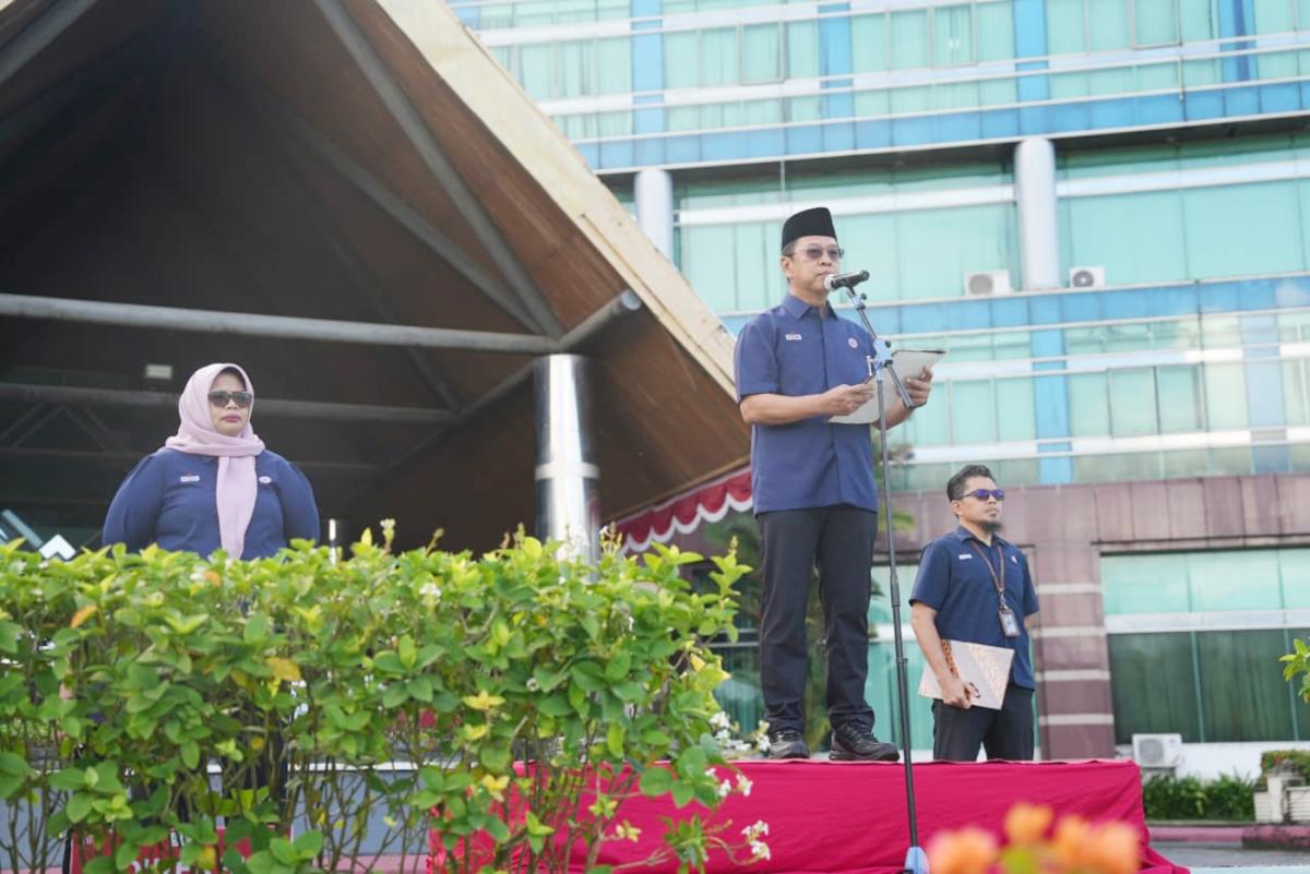 Jajaran Manajemen PT Semen Tonasa Gelar Upacara Peringatan Harkitnas