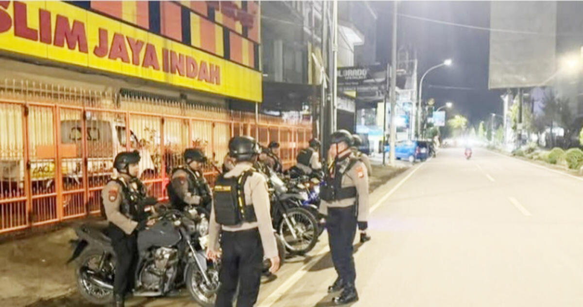 Cegah Geng Motor, Polrestabes Tingkatkan Patroli Kamtibmas