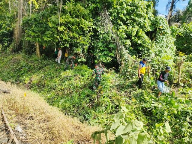 Babinsa Belopa Gelar Karya Bakti