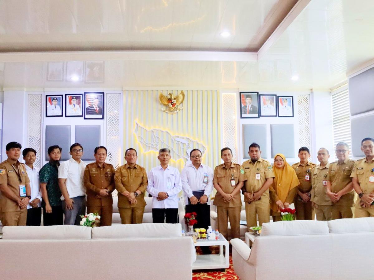 Irwan Terima Kunjungan Kepala BPKP Sulsel