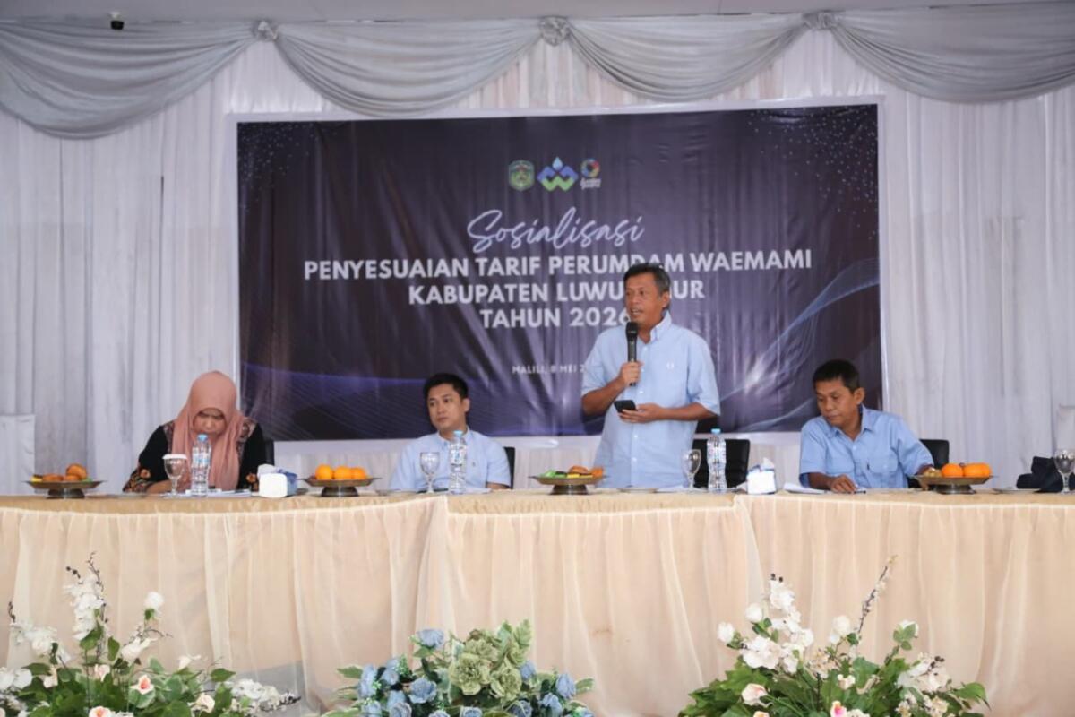 Penyesuaian Tarif Air Perumdam Waemami Segera Terjadi