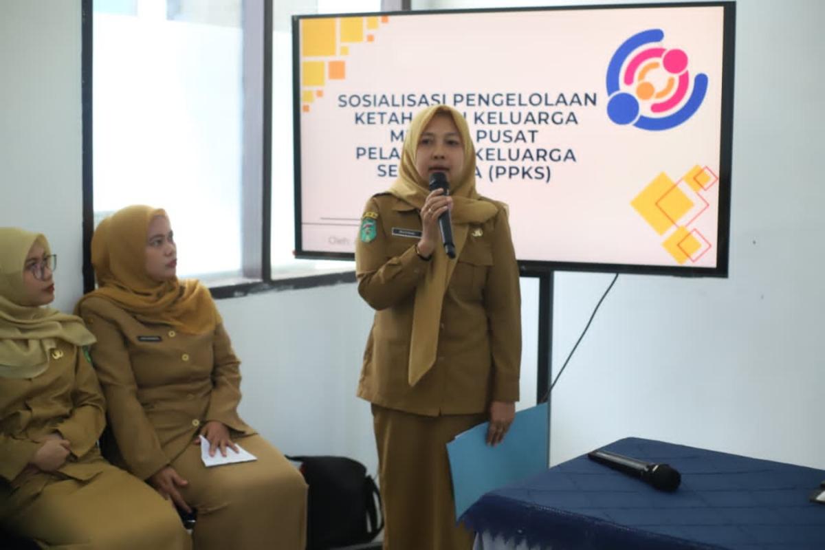 Dinas PPKB Sosialisasi Ketahanan Keluarga