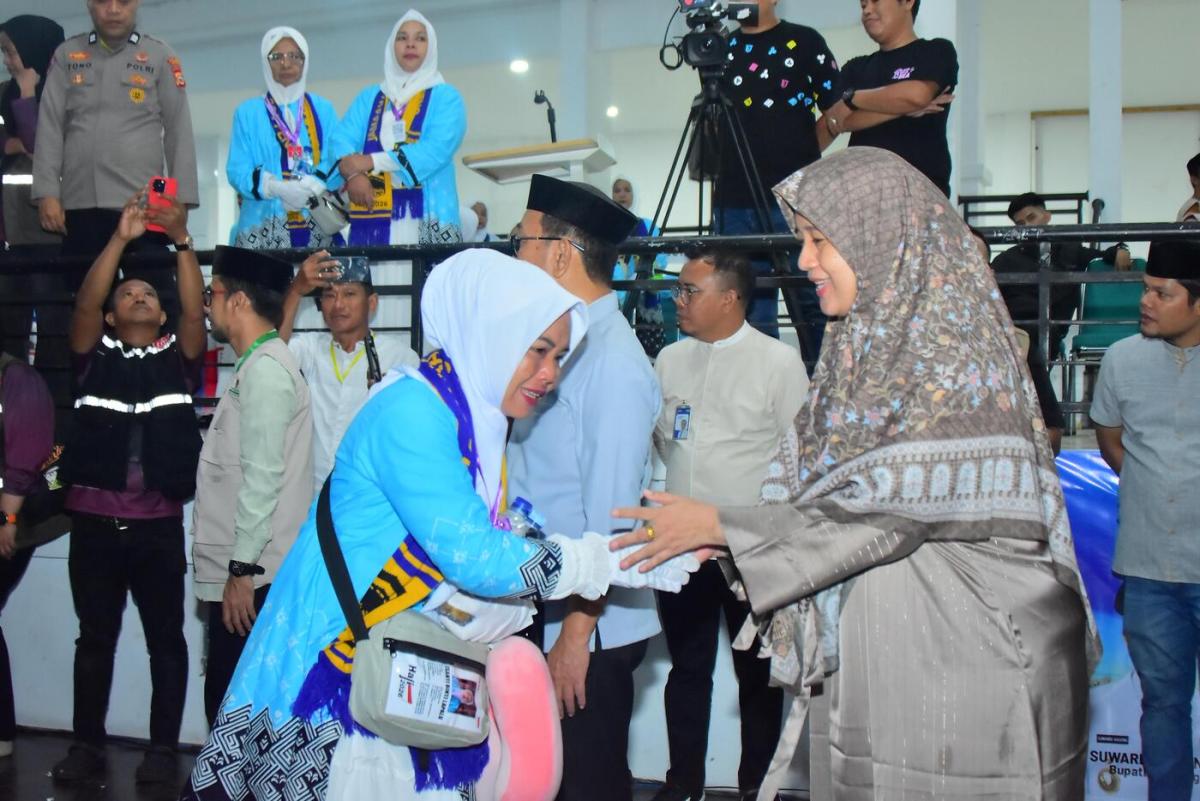 241 JCH Soppeng Masuk Asrama Haji