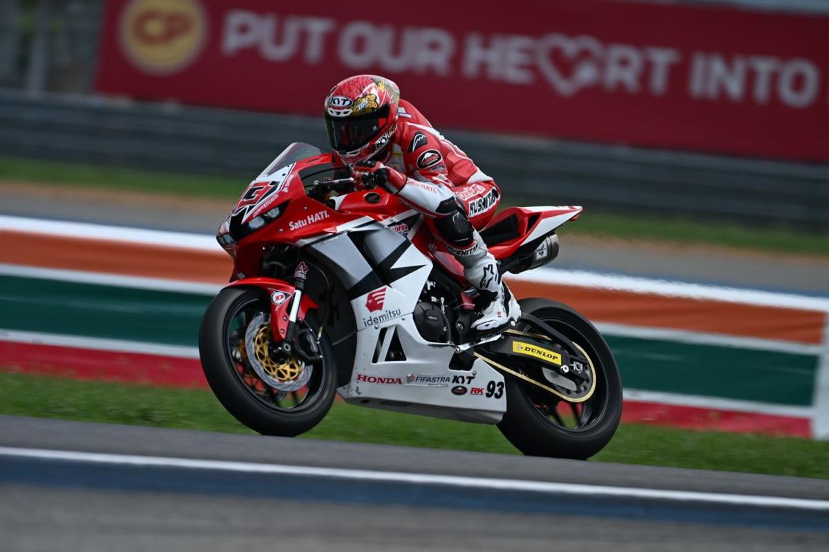 REBUT PODIUM -- Rheza Danica Ahrens siap kembali merebut podium akhir pekan nanti.
