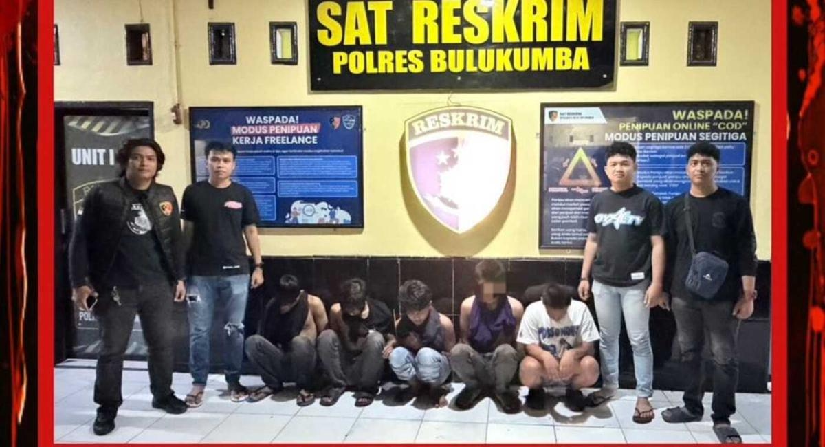 Tim Resmob Ringkus Lima Pelaku Penganiayaan