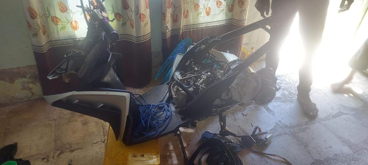 ‎Rumah Penampungan Motor Curian di Tallo Digerebek