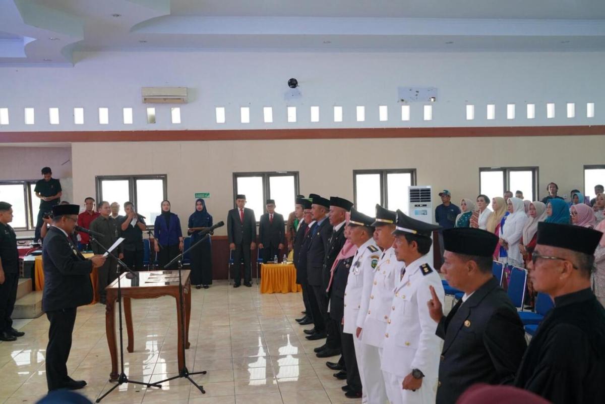 Bupati Luwu Lantik 6 Pejabat Baru Hari Ini