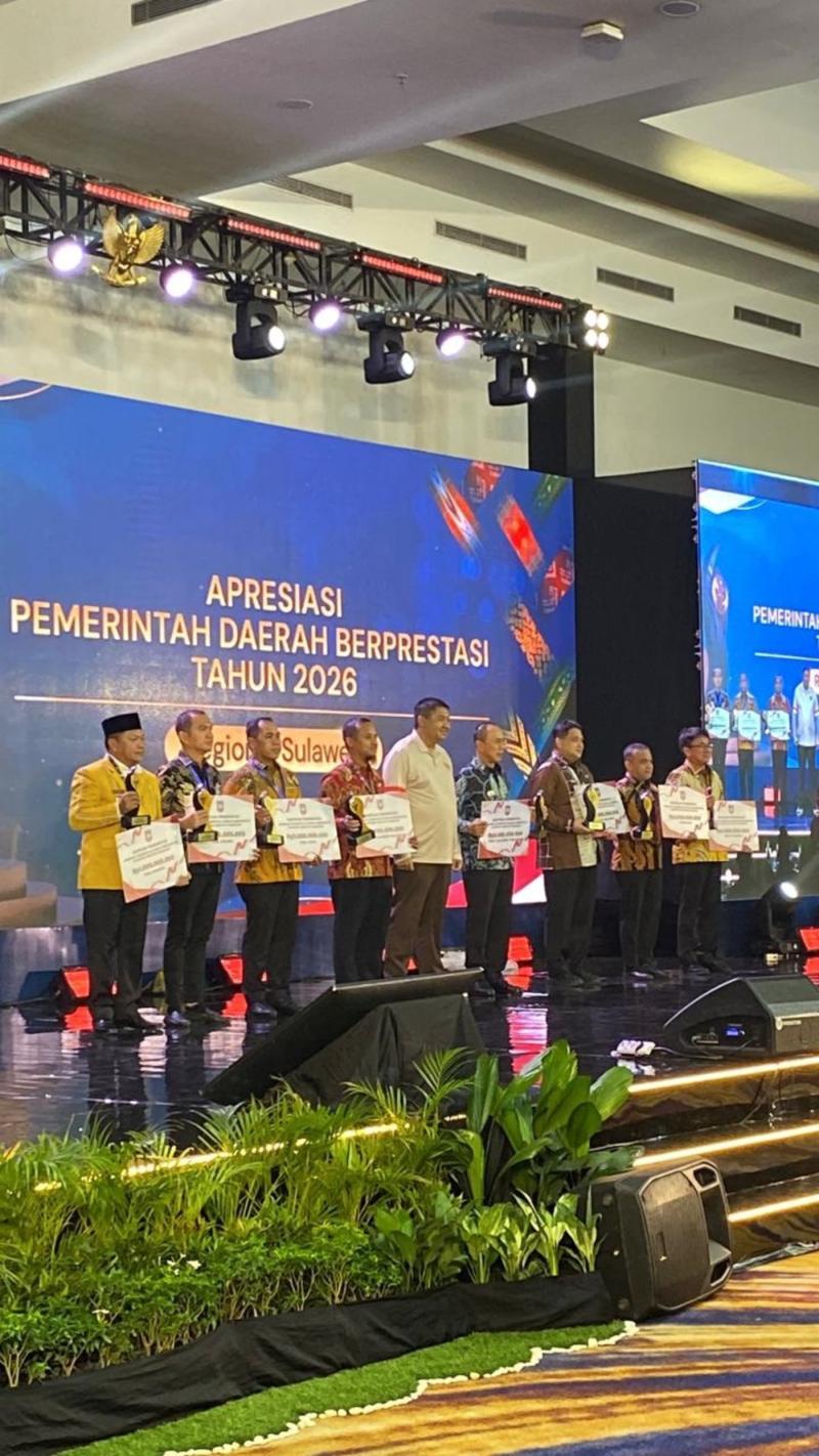 Kabupaten Wajo Raih Penghargaan Kemendagri
