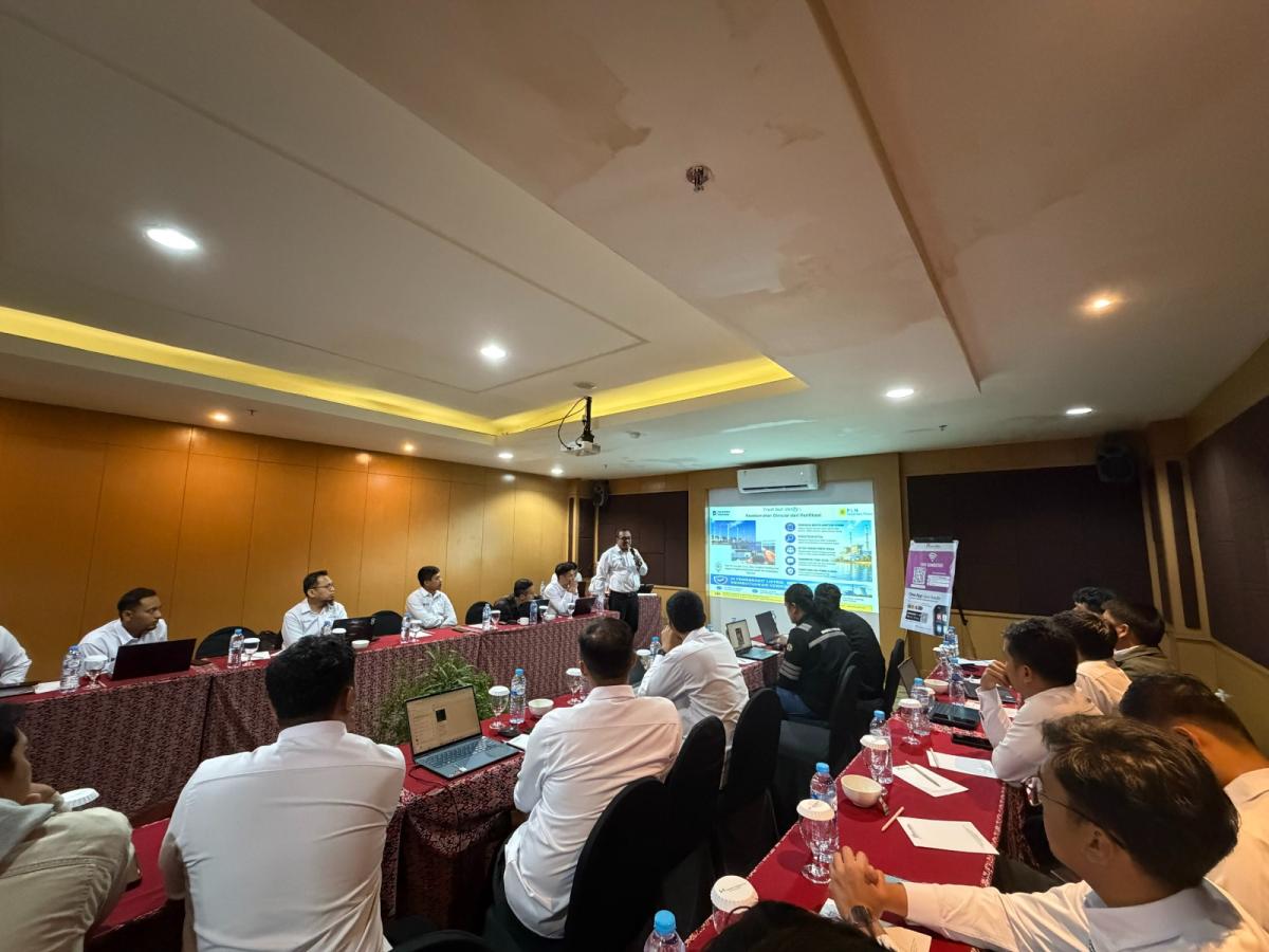 WORKSHOP -- Para insan enjiniring dan pegawai lintas fungsi begitu antudias mengikuti kegiatan workshop enjiniring yang digelar  Nusantara Power UP Bakaru.
