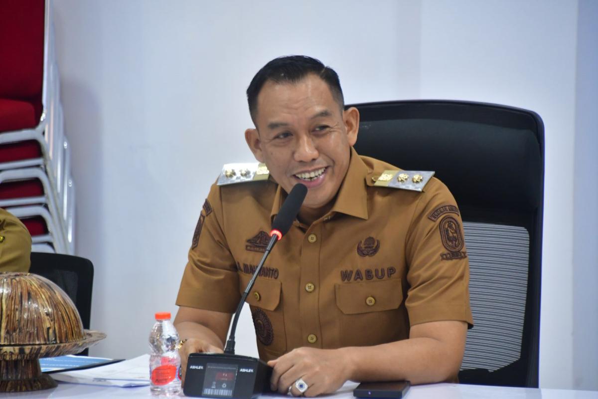 Wakil Bupati Sinjai Andi Mahyanto Mazda Ketua Tim Percepatan Penanganan Stunting (TPPS) Kabupaten Sinjai
