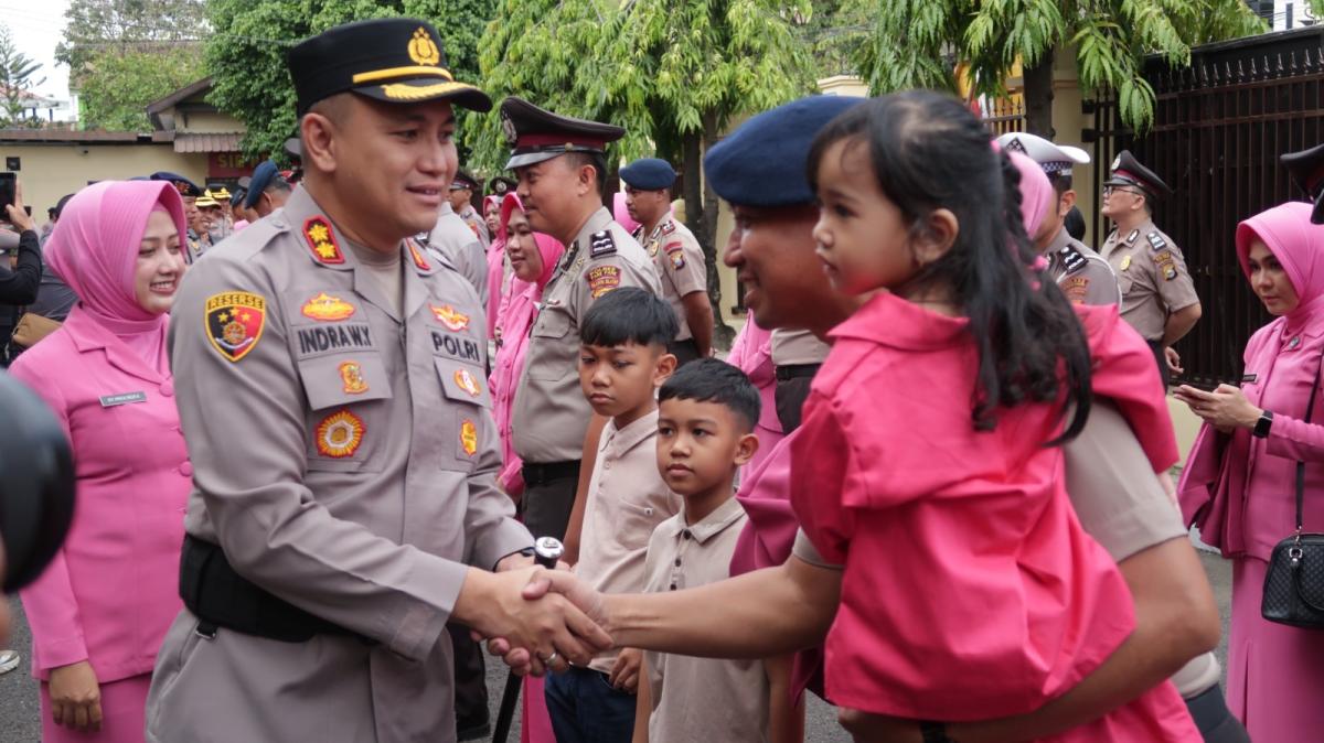 Personel Polres Parepare Naik Pangkat, Ini Pesan Kapolres