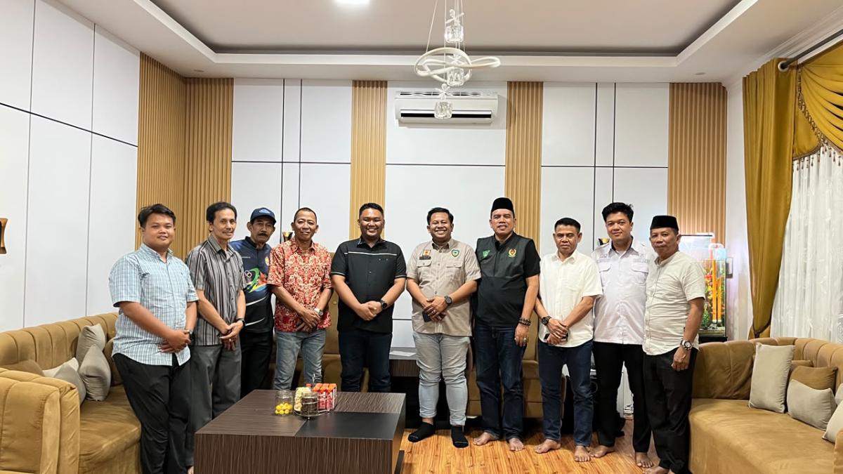 Pengurus KONI Maros Audiensi ke Forkopimda, Serahkan Undangan Pelantikan Ketua Terpilih