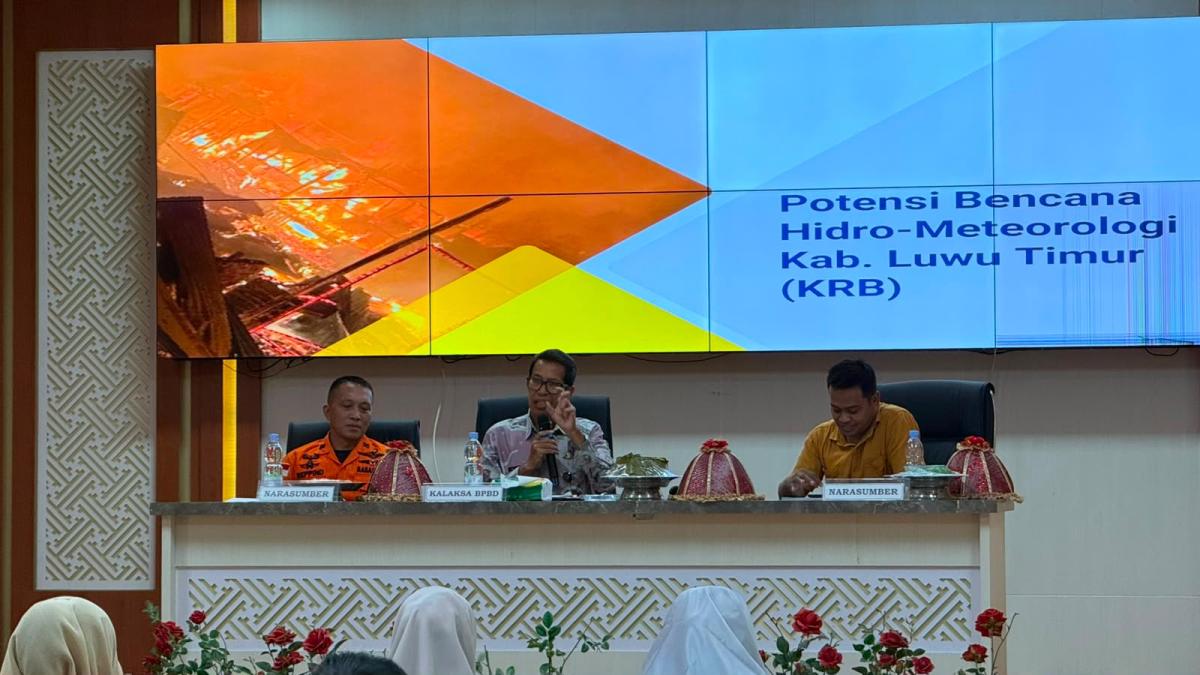 BPBD Luwu Timur Tingkatkan Budaya Siaga Bencana