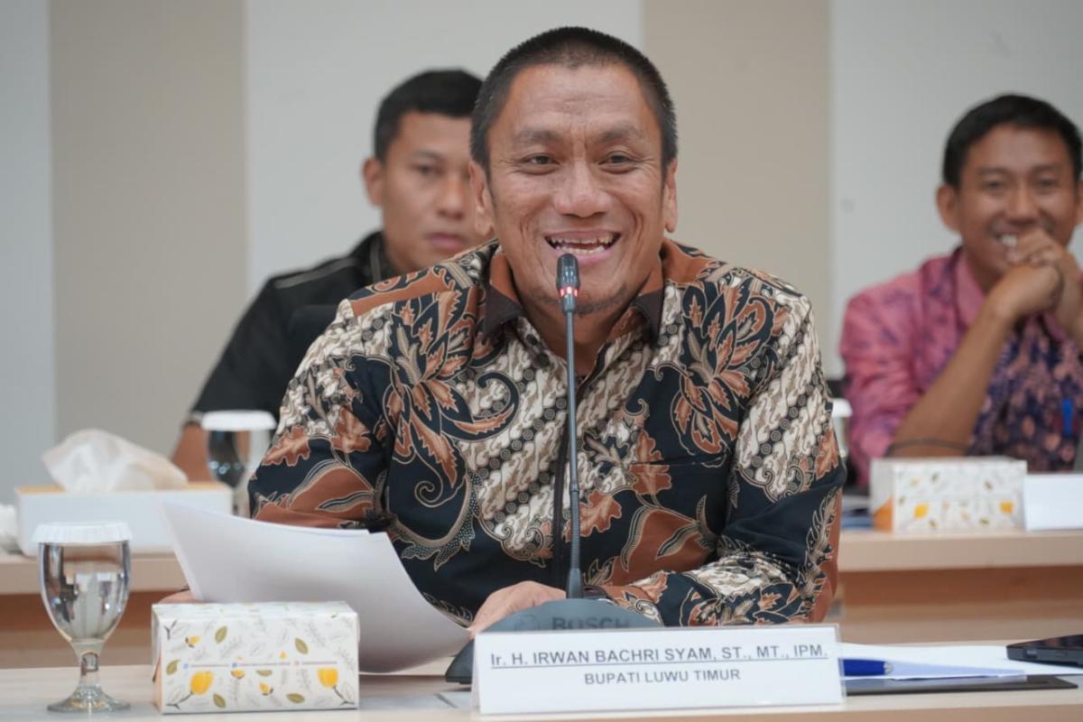 Bupati Luwu Timur Irwan Datangi Komnas HAM